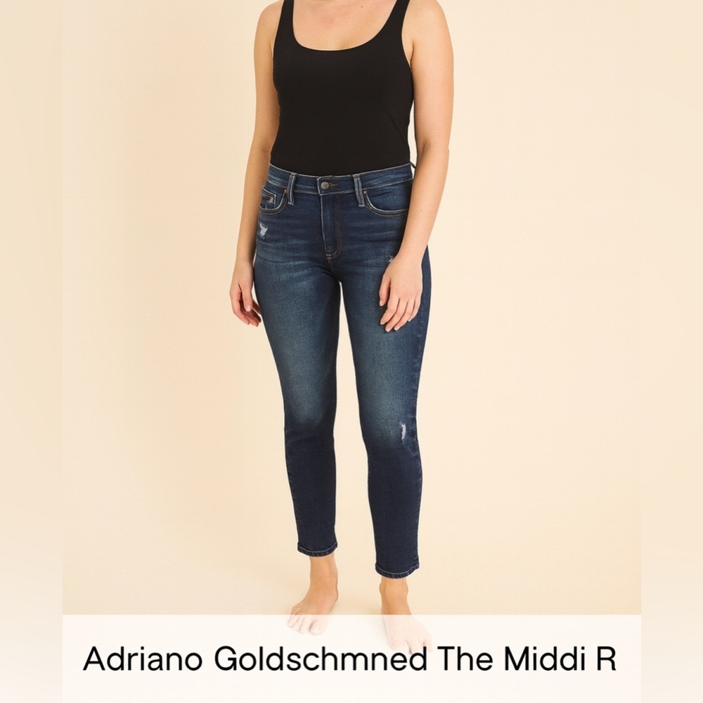 Adriano Goldshmied The Middi Ankle Jeans Size 30R